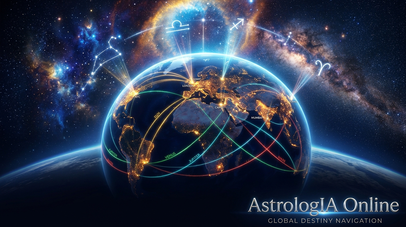 Mapa de astrocartografía